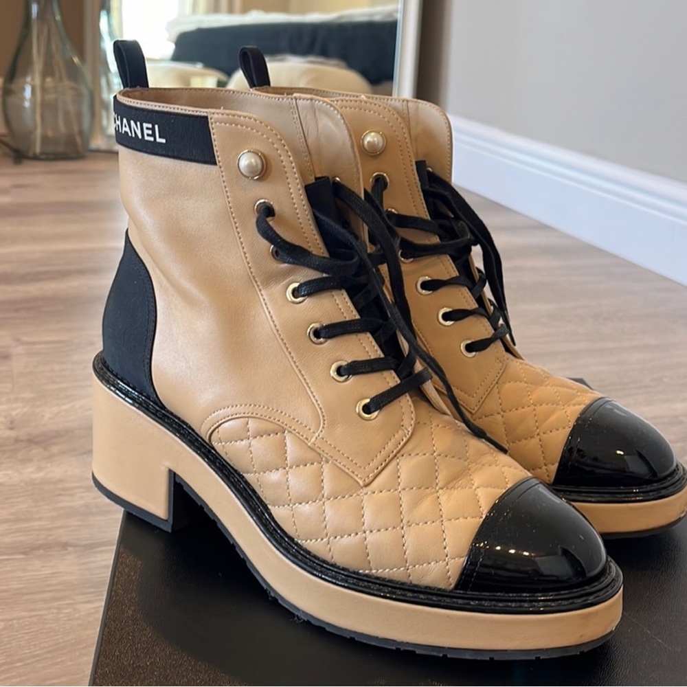 RARE CHANEL BOOTS - very hard to find - only worn one time!
